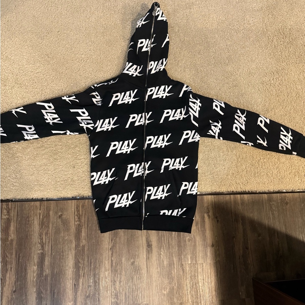 Play4Keeps Black Full Zip Jacket